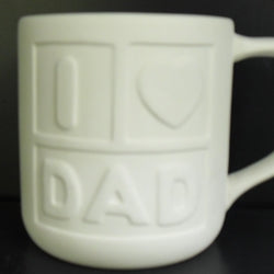 I "Heart" Dad Mug