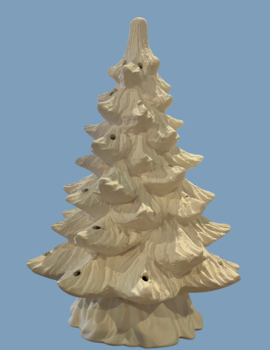 *10" Handmade Lighted Tree