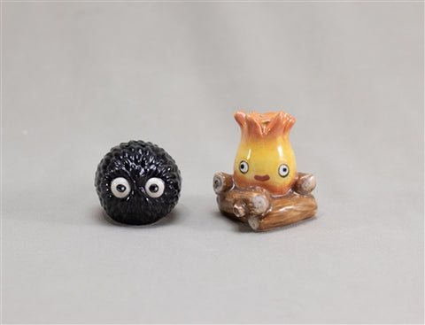 *Fire & Soot Sprite Salt & Pepper Shaker SET