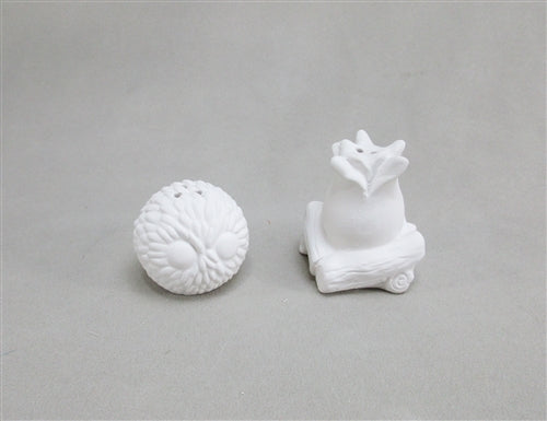 *Fire & Soot Sprite Salt & Pepper Shaker SET