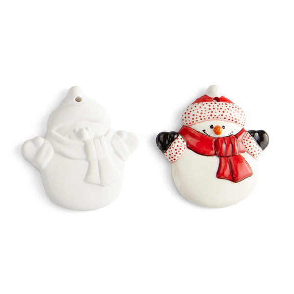 Cozy Snowman Ornament