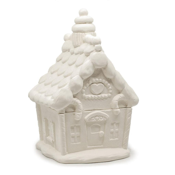 Gingerbread House Jar