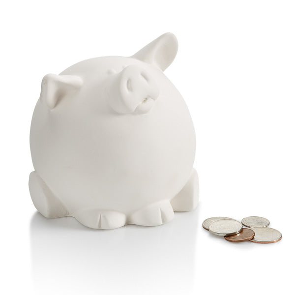 *Round Pig Bank