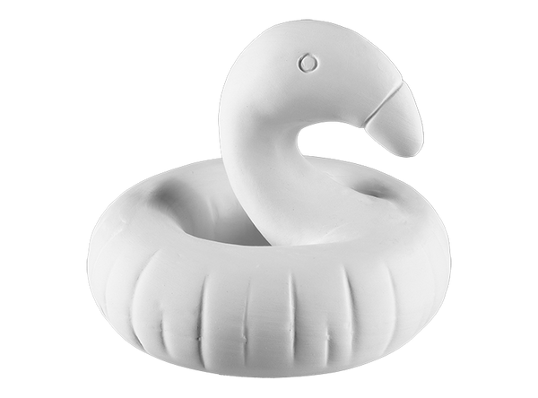 Flamingo Floatie Figurine