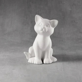 Sitting Kitty Figurine