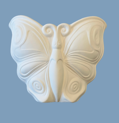 Art Deco Butterfly Vase Handmade