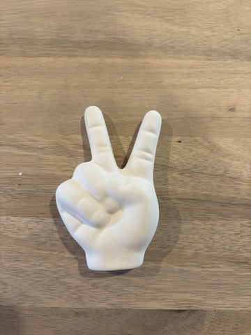 Peace Sign Hand Made