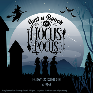 Hocus Pocus Night   |   Friday, October 6th 6-9pm