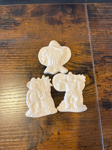 Scarecrow Charm Hand Made
