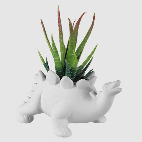 Stegosaurus Planter