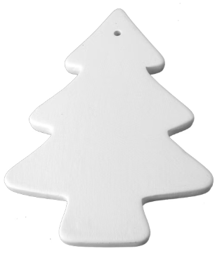 *Flat Christmas Tree Ornament