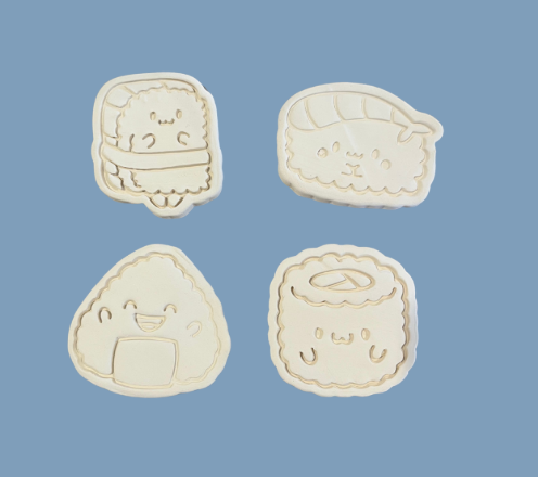 Sushi Cookie Ornament Hand Made