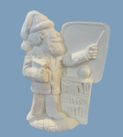 Teacher Santa Hand Made