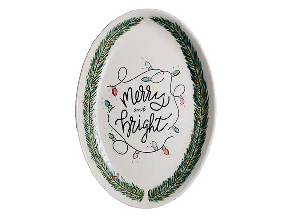 18" Shallow Oval Server