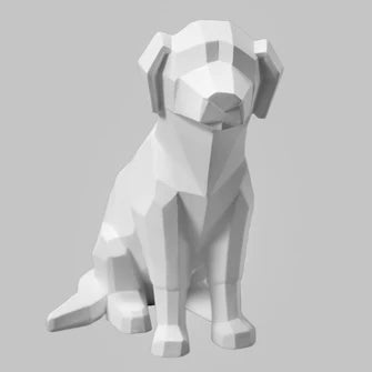 Pickles the Faceted Dog