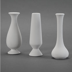 Assorted Small Bud Vases