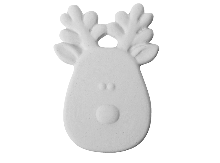 Flat Reindeer Ornament