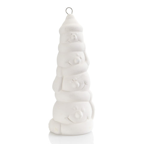 Snowman Pile Ornament