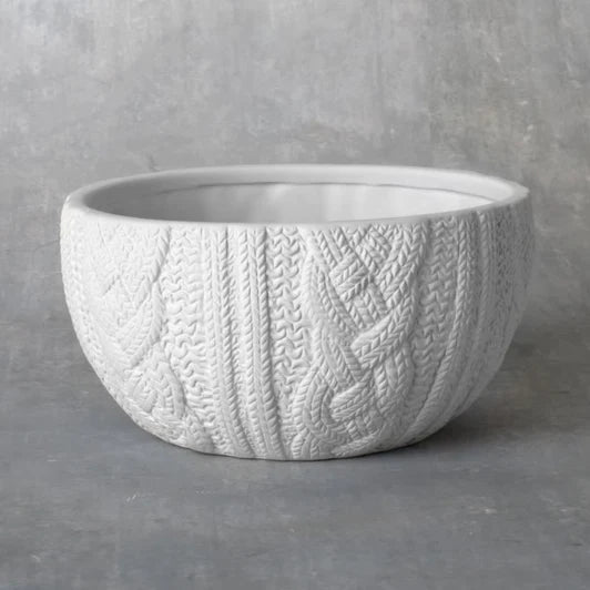 Cozy Sweater Cereal Bowl