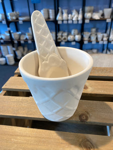 Ice Cream Bowl w/ Spoon